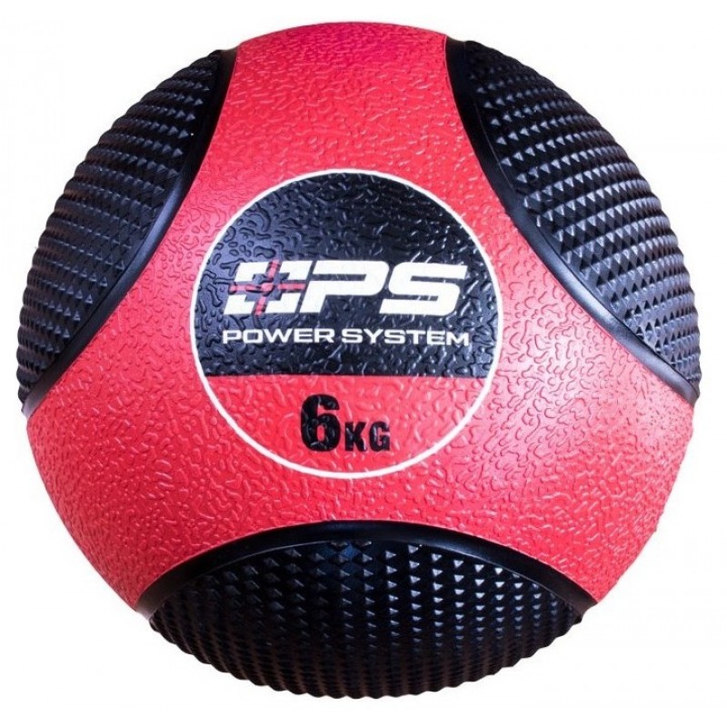 Power System Medicine Ball 6 kg / Põrkav kummist topispall